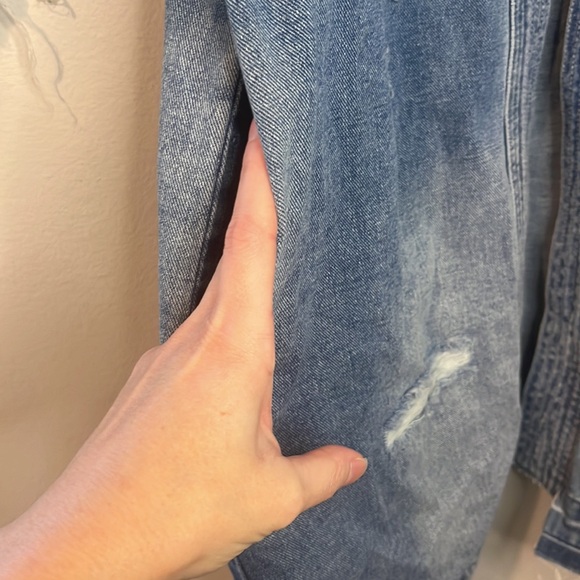 Free People x Sandrine Rose Denim Kimono New NWOT - Picture 10 of 12